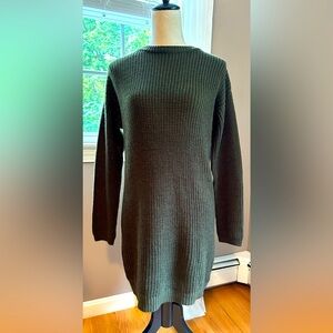 Lulus V-Back Tunic Sweater/Mini dress